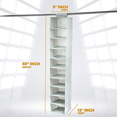 Sothat Organizador de Sombreros para Guardar Sombreros de 10 Estantes para Guardar los Sombreros,Soporte para Sombreros FáCil y Organizador de Gorra de BéIsbol (1 Paquete) Sothat Organizador de Sombreros para Guardar Sombreros de 10 Estantes para Guardar los Sombreros,Soporte para Sombreros FáCil y Organizador de Gorra de BéIsbol (1 Paquete)