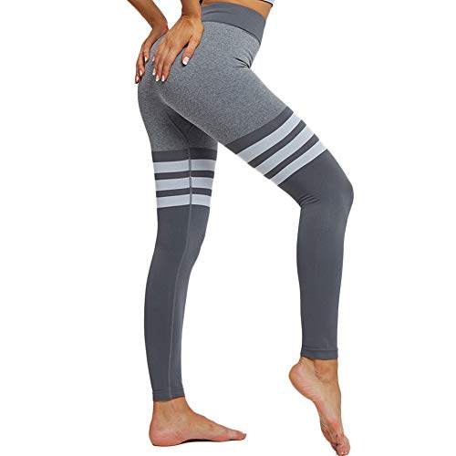 SotRong Leggings de Gimnasia de Cintura Alta Para Mujer Medias de CompresiĂłn sin Costuras de Entrenamiento Pantalones Activos de Levantamiento de GlĂșteos Gris S SotRong Leggings de Gimnasia de Cintura Alta Para Mujer Medias de CompresiĂłn sin Costuras de Entrenamiento Pantalones Activos de Levantamiento de GlĂșteos Gris S