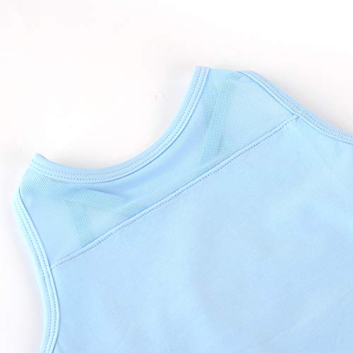 Soudittur Maillot de Ballet para NiƱa Sin Mangas Danza ClƔsico Body Leotardo Malla Gimnasia Ritmica en Azul (10-11 AƱos) Soudittur Maillot de Ballet para NiƱa Sin Mangas Danza ClƔsico Body Leotardo Malla Gimnasia Ritmica en Azul (10-11 AƱos)