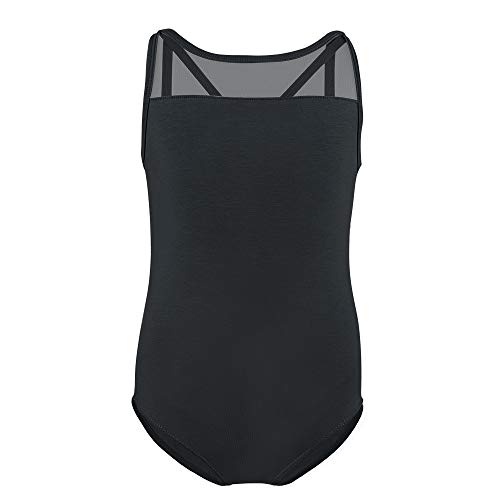 Soudittur Maillot de Ballet para Niña Sin Mangas Danza Clásico Body Leotardo Malla Gimnasia Ritmica en Negro (12-13 Años) Soudittur Maillot de Ballet para Niña Sin Mangas Danza Clásico Body Leotardo Malla Gimnasia Ritmica en Negro (12-13 Años)