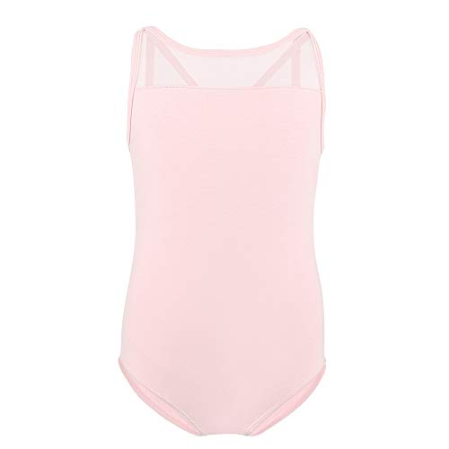 Soudittur Maillot de Ballet para Niña Sin Mangas Danza Clásico Body Leotardo Malla Gimnasia Ritmica en Rosa (4-5 Años) Soudittur Maillot de Ballet para Niña Sin Mangas Danza Clásico Body Leotardo Malla Gimnasia Ritmica en Rosa (4-5 Años)