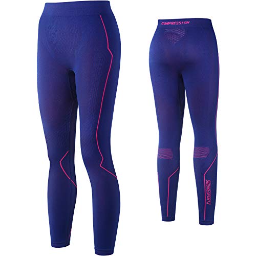 Souke Sports - Mallas Compresion Mujer, Leggings Mujer Deporte para Ejercicio Gimnasio Entrenamiento Cruzado Correr Pilates Ciclismo Yoga