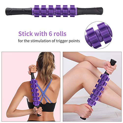 Soulpala 5pcs Foam Roller Masaje Kit con Rejilla de Liberación Miofascial, con Rodillos de Espuma, Roller Stick, Bolas Masaje y Bandas de Resistencia Relajar Piernas y Partes Cuerpo Adoloridas Soulpala 5pcs Foam Roller Masaje Kit con Rejilla de Liberación Miofascial, con Rodillos de Espuma, Roller Stick, Bolas Masaje y Bandas de Resistencia Relajar Piernas y Partes Cuerpo Adoloridas
