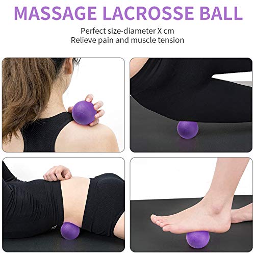 Soulpala 5pcs Foam Roller Masaje Kit con Rejilla de Liberación Miofascial, con Rodillos de Espuma, Roller Stick, Bolas Masaje y Bandas de Resistencia Relajar Piernas y Partes Cuerpo Adoloridas Soulpala 5pcs Foam Roller Masaje Kit con Rejilla de Liberación Miofascial, con Rodillos de Espuma, Roller Stick, Bolas Masaje y Bandas de Resistencia Relajar Piernas y Partes Cuerpo Adoloridas