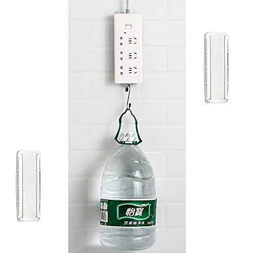 SoundZero 10 piezas Soporte de Regleta Fijador de Montaje, Pared de Regleta Autoadhesivo Organizador de Fijación de Cable de Enchufe para Enrutador Wifi, Control Remoto y Caja de Pañuelos SoundZero 10 piezas Soporte de Regleta Fijador de Montaje, Pared de Regleta Autoadhesivo Organizador de Fijación de Cable de Enchufe para Enrutador Wifi, Control Remoto y Caja de Pañuelos