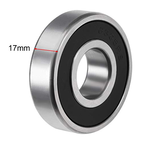 sourcing map Rodamiento ABEC-3 6200-6300 Rodamiento de Bolas 6305-2RS (2 Pack) sourcing map Rodamiento ABEC-3 6200-6300 Rodamiento de Bolas 6305-2RS (2 Pack)