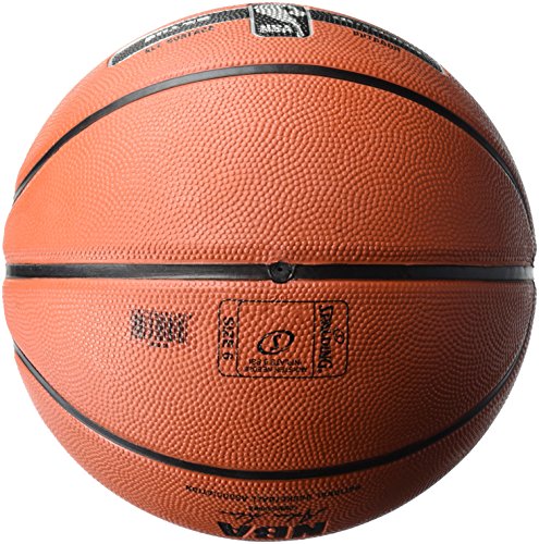 Spalding NBA Silver Outdoor 65-887Z Balón de Baloncesto, Unisex, Naranja, 3