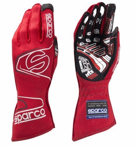 Sparco 00130910RS Guantes, Rojo, 10