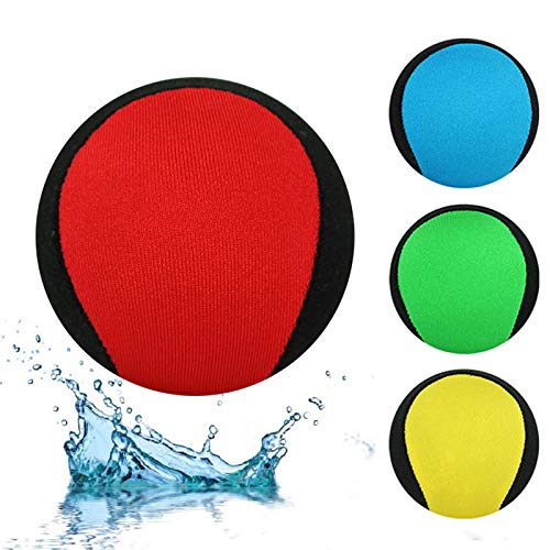 Speaklaus Juego de 2 pelotas de salto de 55 mm, para piscina y playa, para niños y adultos