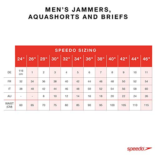Speedo - Bañador de Buceo para Hombre, Hombre, Color Boom Blk/Aqua Splash/Oxid, tamaño Size: 34