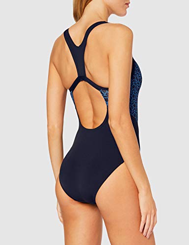 Speedo Boom Splice Muscleback Bañadores de Mujer para Natación, Color Marina/Azul Piscina, Talla 36 Speedo Boom Splice Muscleback Bañadores de Mujer para Natación, Color Marina/Azul Piscina, Talla 36