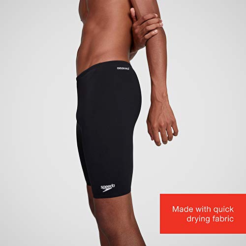 Speedo Essential Endurance+ Pantalones Cortos, Adult Male, Negra, 38 (ES 95 CM)