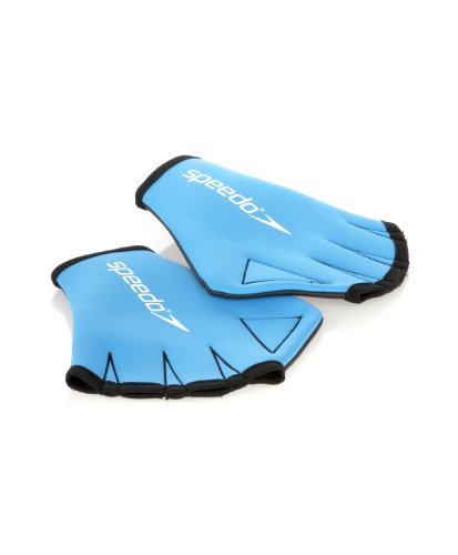 Speedo Guantes Aqua, Adult Unisex, Azul, M Speedo Guantes Aqua, Adult Unisex, Azul, M