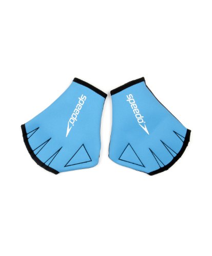 Speedo Guantes Aqua, Adult Unisex, Azul, M