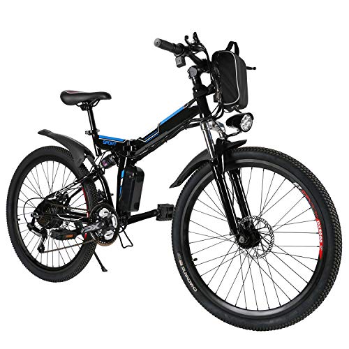 Speedrid Bicicletas eléctricas, Bicicletas Plegables eléctricas de 26 Pulgadas con Ruedas de aleación de magnesio, Bicicletas Electric City para Hombres Adultos Mujeres Speedrid Bicicletas eléctricas, Bicicletas Plegables eléctricas de 26 Pulgadas con Ruedas de aleación de magnesio, Bicicletas Electric City para Hombres Adultos Mujeres