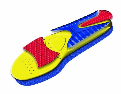 Spenco Ironman, Hierro de Deporte, Multicolor (Blue/Yellow/Red), 40-42 EU (7-8 UK)