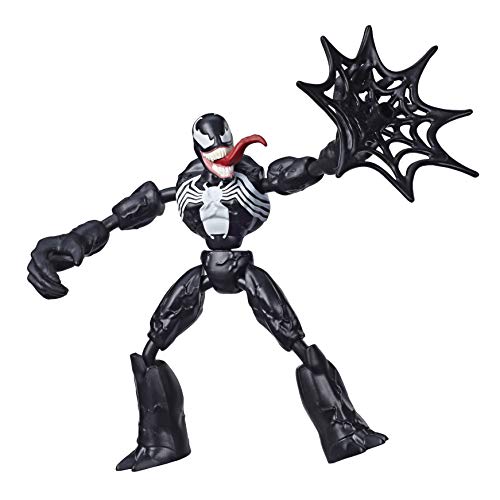 Spider-Man- Bend And Flex Figura Venom 15 cm (Hasbro E76895X0) , color/modelo surtido