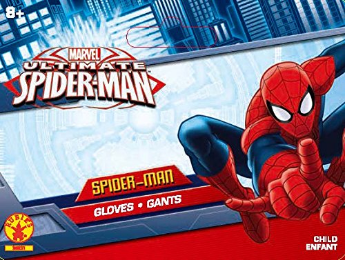 Spiderman - Guantes para disfraz de niño, talla Única (Rubie's 35631)