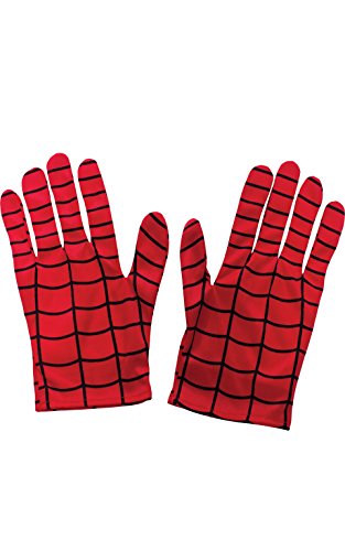 Spiderman - Guantes para disfraz de niño, talla Única (Rubie's 35631) Spiderman - Guantes para disfraz de niño, talla Única (Rubie's 35631)