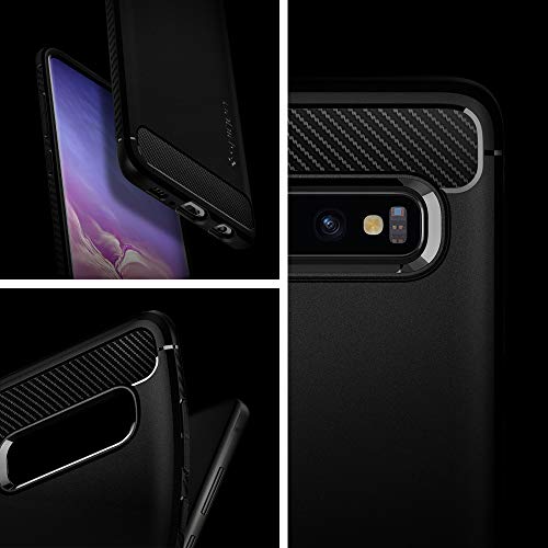 Spigen Funda Rugged Armor Compatible con Samsung Galaxy S10 Plus - Negro Spigen Funda Rugged Armor Compatible con Samsung Galaxy S10 Plus - Negro