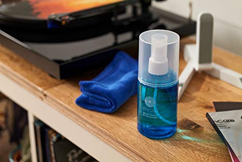 SPINCARE Kit De Limpieza con Solución 200ml De Limpieza Antiestática Y Paño De Microfibra