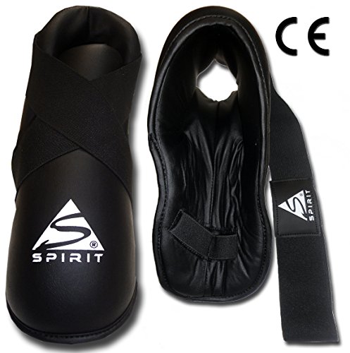 Spirit PU - Botas de entrenamiento de kick boxing Talla:small