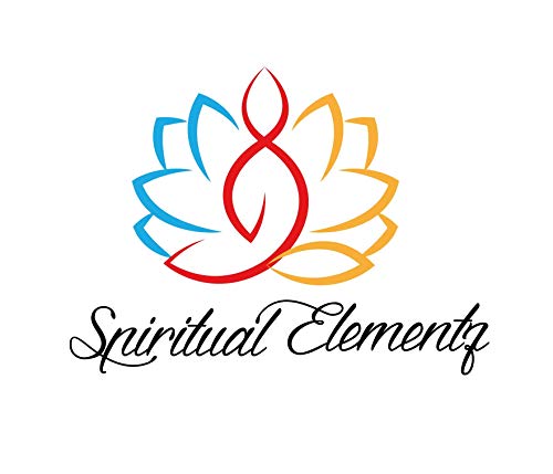 Spiritual Elementz - Bola de cristal de cuarzo rosa curativa (40-50 mm).