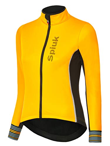 Spiuk Sportline Anatomic Chaqueta, Mujeres, Dorado, L