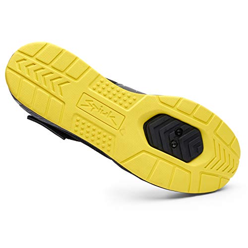Spiuk Sportline Indoor Zapatilla Motiv, Adultos Unisex, Negro/Amarillo, T. 40 Spiuk Sportline Indoor Zapatilla Motiv, Adultos Unisex, Negro/Amarillo, T. 40