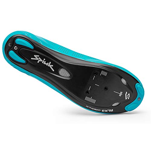 Spiuk Sportline Road C Zapatilla Carretera ALDAMA Carbono, Adultos Unisex, Turquesa Mate, T. 44 Spiuk Sportline Road C Zapatilla Carretera ALDAMA Carbono, Adultos Unisex, Turquesa Mate, T. 44
