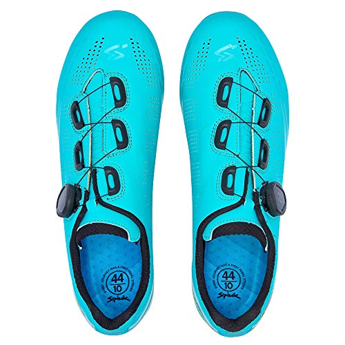 Spiuk Sportline Road C Zapatilla Carretera ALDAMA Carbono, Adultos Unisex, Turquesa Mate, T. 44 Spiuk Sportline Road C Zapatilla Carretera ALDAMA Carbono, Adultos Unisex, Turquesa Mate, T. 44