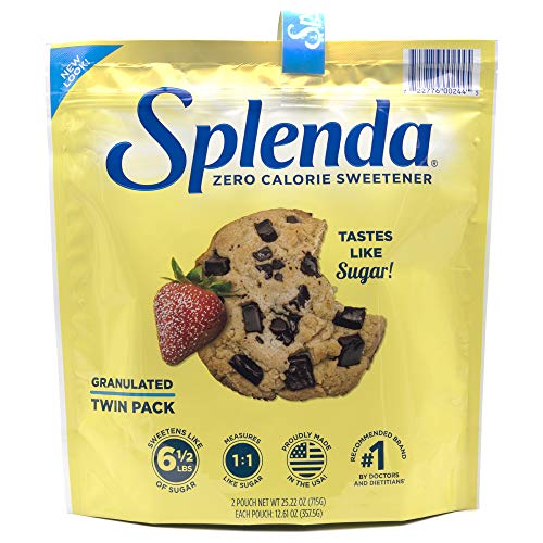 Splenda edulcorante sin calorías, granulado (bolsa resellable de 1 libra).