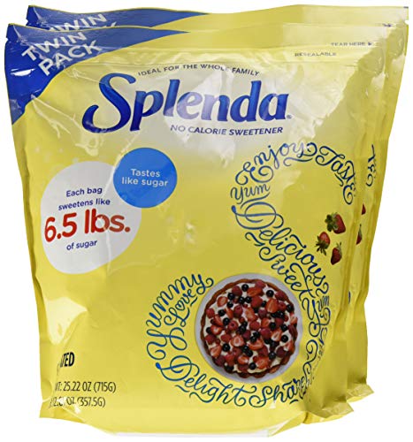 Splenda edulcorante sin calorías, granulado (bolsa resellable de 1 libra).