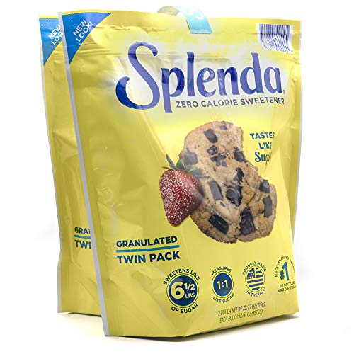 Splenda edulcorante sin calorías, granulado (bolsa resellable de 1 libra).