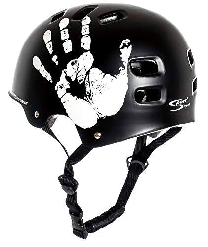 Sport Direct™ "The Hand BMX Patín Bicicleta Casco 57-59cm Sport Direct™ "The Hand BMX Patín Bicicleta Casco 57-59cm