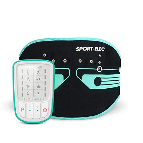 Sport-Elec MAXIBELT 2 M Body Beautiful Electroestimulador Adulto Unisex, Verde Negro, Único