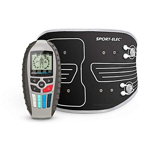 Sport-Elec Multisport Pro Precision MaxIBELT - Electroestimulador para Adulto, Unisex, Negro, Azul, Talla única Sport-Elec Multisport Pro Precision MaxIBELT - Electroestimulador para Adulto, Unisex, Negro, Azul, Talla única