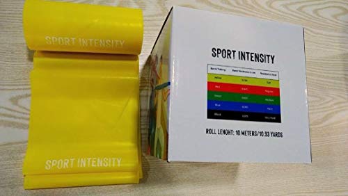 SPORT INTENSITY Rollo de Banda elástica para tonificación y recuperación Muscular