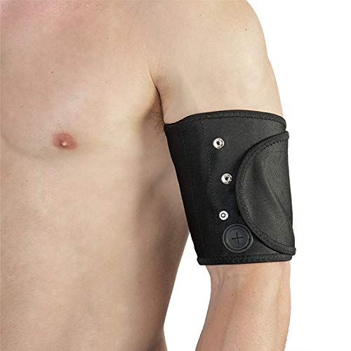 SPORTELEC Brazalete Combi Electroestimulación Compatible con múltiples Marcas, Accesorios para Adultos, Unisex, Negro, S/M