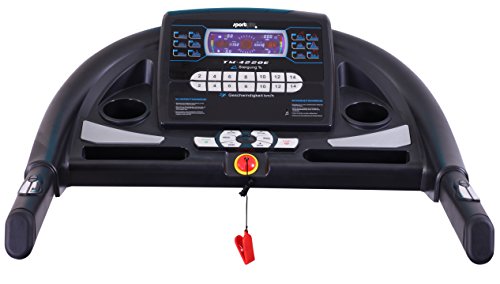SportPlus Cinta de Correr - Cinta Andadora con Altavoz Integrado, Ajuste de Inclinación Automático hasta un 16%, máx. Velocidad 20 km/h y Peso de Usuario 110 kg SportPlus Cinta de Correr - Cinta Andadora con Altavoz Integrado, Ajuste de Inclinación Automático hasta un 16%, máx. Velocidad 20 km/h y Peso de Usuario 110 kg