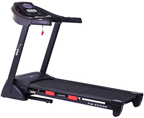 SportPlus Cinta de Correr - Cinta Andadora con Altavoz Integrado, Ajuste de Inclinación Automático hasta un 16%, máx. Velocidad 20 km/h y Peso de Usuario 110 kg SportPlus Cinta de Correr - Cinta Andadora con Altavoz Integrado, Ajuste de Inclinación Automático hasta un 16%, máx. Velocidad 20 km/h y Peso de Usuario 110 kg