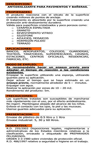 Spray Antideslizante Bañera, Platos de Ducha, Pavimentos Poco Porosos y Mármol (0,5 L Bañera. ducha, poco poro) Envío GRATIS 24 h. Spray Antideslizante Bañera, Platos de Ducha, Pavimentos Poco Porosos y Mármol (0,5 L Bañera. ducha, poco poro) Envío GRATIS 24 h.