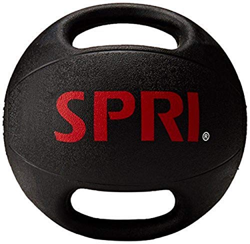 SPRI Dual Grip Xerball - Balón medicina, 20 pulgadas