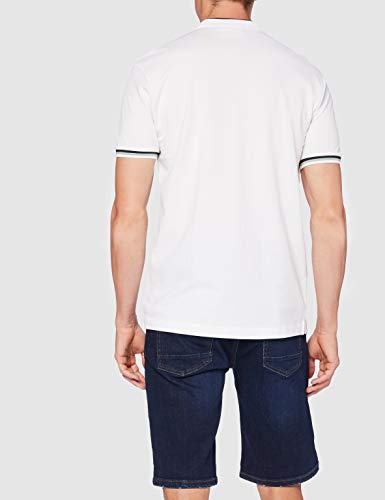 Springfield 5Ba Mao Tapes Tipping-c/99 Polo, Blanco (White 99), XL (Tamaño del Fabricante: XL) para Hombre Springfield 5Ba Mao Tapes Tipping-c/99 Polo, Blanco (White 99), XL (Tamaño del Fabricante: XL) para Hombre