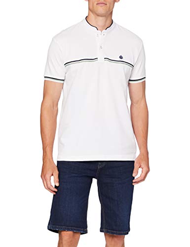 Springfield 5Ba Mao Tapes Tipping-c/99 Polo, Blanco (White 99), XL (Tamaño del Fabricante: XL) para Hombre Springfield 5Ba Mao Tapes Tipping-c/99 Polo, Blanco (White 99), XL (Tamaño del Fabricante: XL) para Hombre