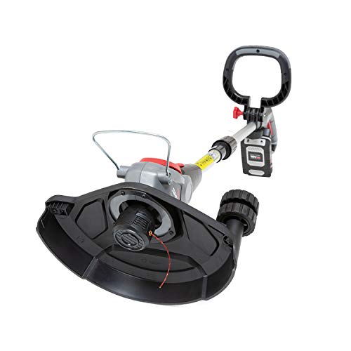 Sprint 1697232 Cortabordes eléctrico Herramienta jardín 18v 18volt li Litio-Ion batería portátil Solo Cuerpo 2.5Ah Desbrozadora Kit Briggs Stratton B&S, Rojo