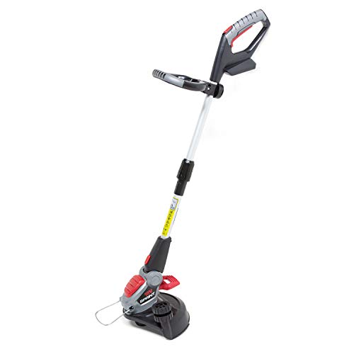 Sprint 1697232 Cortabordes eléctrico Herramienta jardín 18v 18volt li Litio-Ion batería portátil Solo Cuerpo 2.5Ah Desbrozadora Kit Briggs Stratton B&S, Rojo