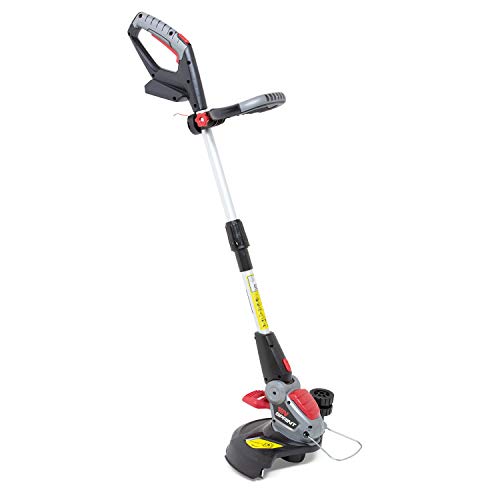 Sprint 1697232 Cortabordes eléctrico Herramienta jardín 18v 18volt li Litio-Ion batería portátil Solo Cuerpo 2.5Ah Desbrozadora Kit Briggs Stratton B&S, Rojo