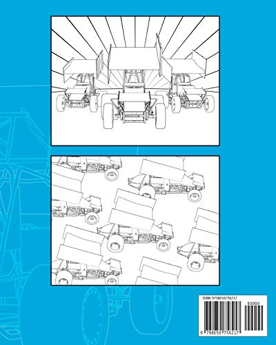 Sprint Car Coloring Book