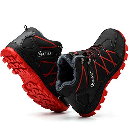 SROTER Mujer Hombre Invierno Botas de Seguridad Trabajo Zapatillas con Puntera de Acero Impermeables Botas de Nieve Zapatos de Trabajo Entrenador Unisex Zapatillas de Senderismo SROTER Mujer Hombre Invierno Botas de Seguridad Trabajo Zapatillas con Puntera de Acero Impermeables Botas de Nieve Zapatos de Trabajo Entrenador Unisex Zapatillas de Senderismo